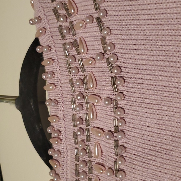 Like new! Vintage Storybook Knits Diamante Diva beaded sweater - Picture 6 of 10